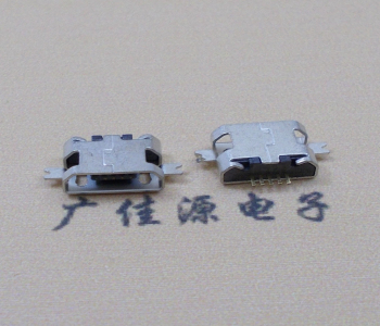 河北MICRO USB B型口 两脚SMT沉板0.7/1.0/1.6直边
